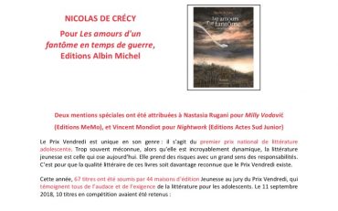 thumbnail of CP PRIX VENDREDI – LAUREAT